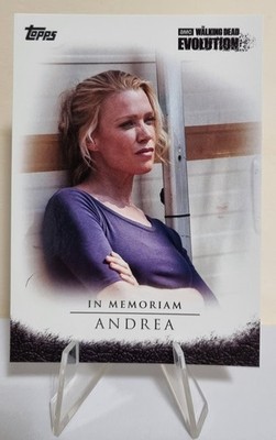 2017 Topps The Walking Dead Evolution In Memoriam #IM-3 Andrea
