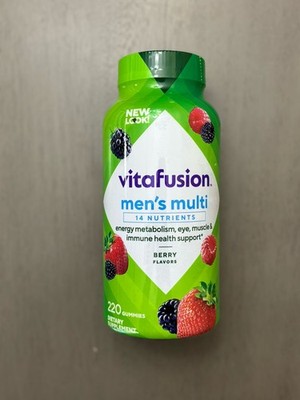 Vitafusion Men s Multivitamin Gummies 220 Ct   Daily Health Support