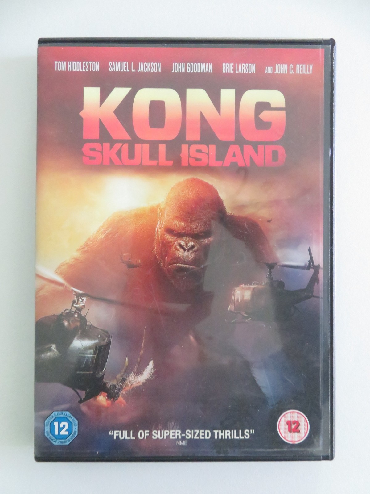 Kong: Skull Island (DVD) Tom Hiddleston Samuel L. Jackson 2017 Region 2