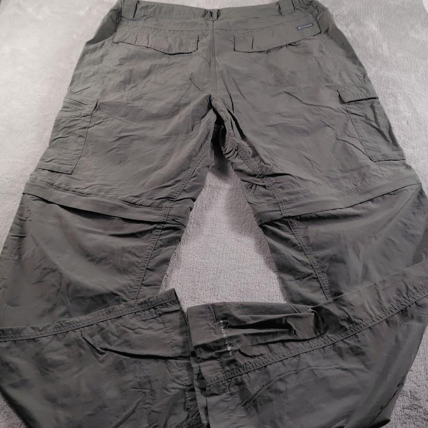 Pantalon De Randonnée Columbia Omni-Shade Homme Gris Taille 36x32 – Convertible Et Cargo