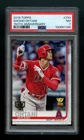 SHOHEI OHTANI 2019 TOPPS SWINGING ALL STAR ROOKIE CUP #250 PSA 7 NM DODGERS MVP!