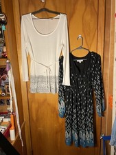 liz lange maternity for target size l dress long top sheer lined ++ motherhood