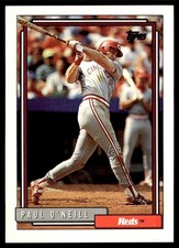 1992 Topps Paul O'Neill Cincinnati Reds #61