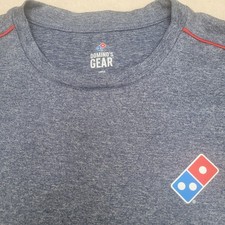 Domino's Gear  LG. Men's Team Employee Uniform Polyester 
