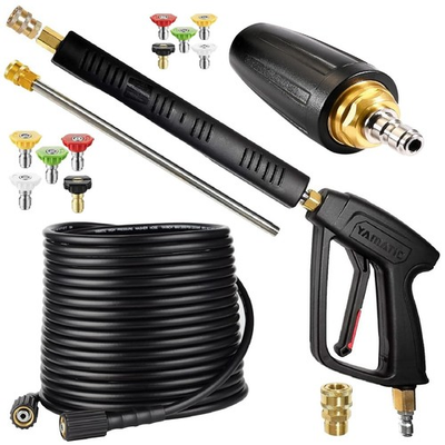 #ad YAMATIC Pressure Washer Gun and Hose Kit amp;YAMATIC Turbo Nozzle for Power Wash... $161.54