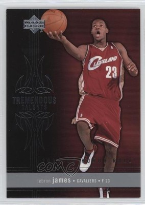 2003-04 Upper Deck Honor Roll Tremendous Talents LeBron James #TT7 d4v