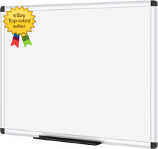 Magnetic Dry Erase Board, 36 X 24 Inches Silver Aluminium Frame