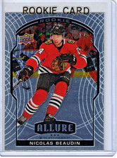 Nicolas Beaudin 2020-21 Upper Deck Allure Rookie Card #79. rookie card picture