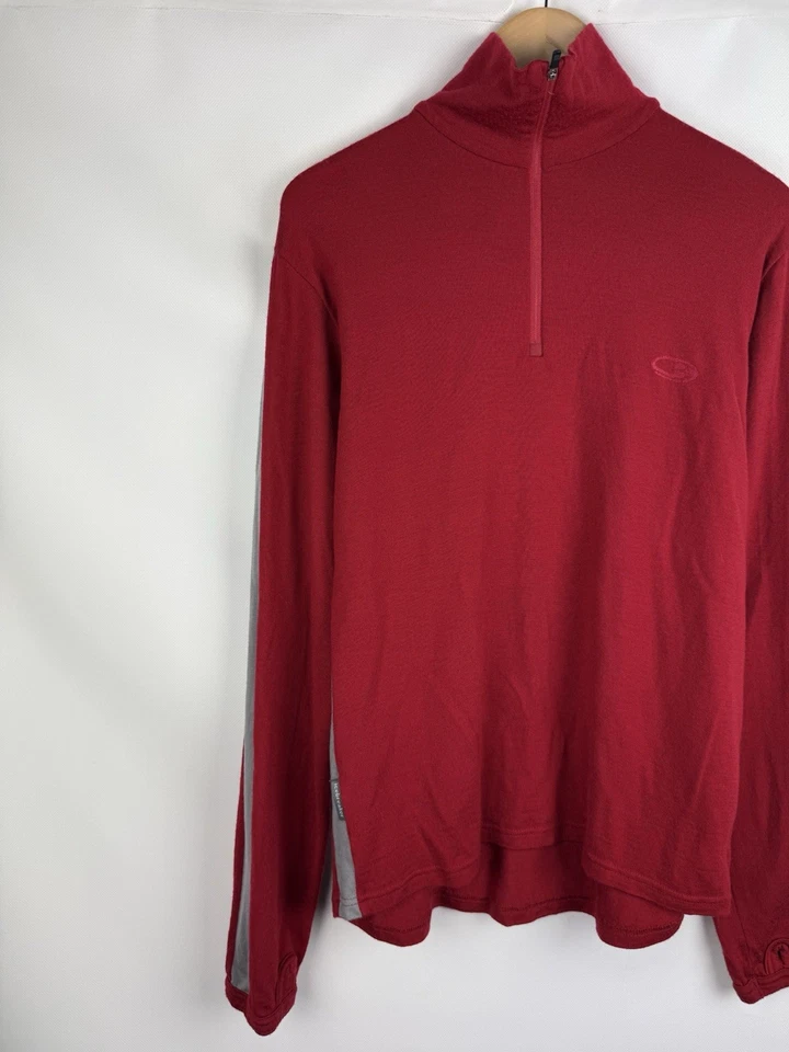 Icebreaker Bodyfit 260 Men’s Merino Wool 1/2 Zip Sweater Pullover Size L  - Image 2 of 4
