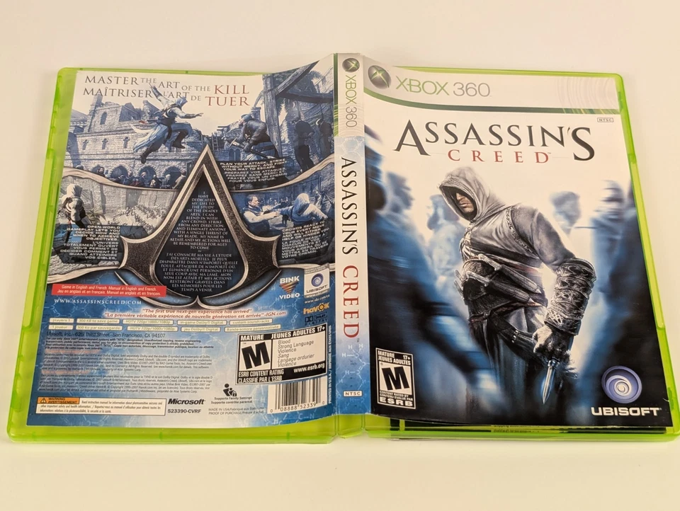Assassin's Creed (Xbox 360) ➡️CIB Complete  - Tested & Working - Near Mint 📀! - Image 4 of 4
