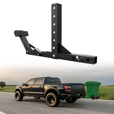 Elitewill Trash Can Hauler Hitch Trash Can Transporterwheeled Garbage Can