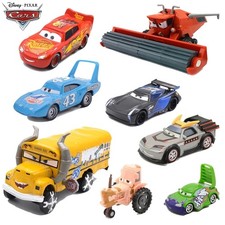 Disney Pixar Cars McQueen Mater Kabuto Frank Mack Diecast 1:55 Collect Gift Toy