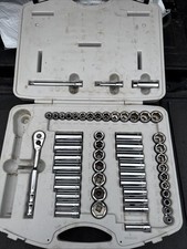 (54)pc Kobalt First Generation USA Socket Set...