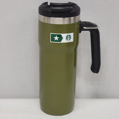 Starbucks Stanley Military Commitment Double Walled Hammered Steel Tumbler 20 oz