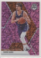 2019-20 Panini Mosaic Fast Break Pink Prizm 9/20 Dario Saric #168 fm0
