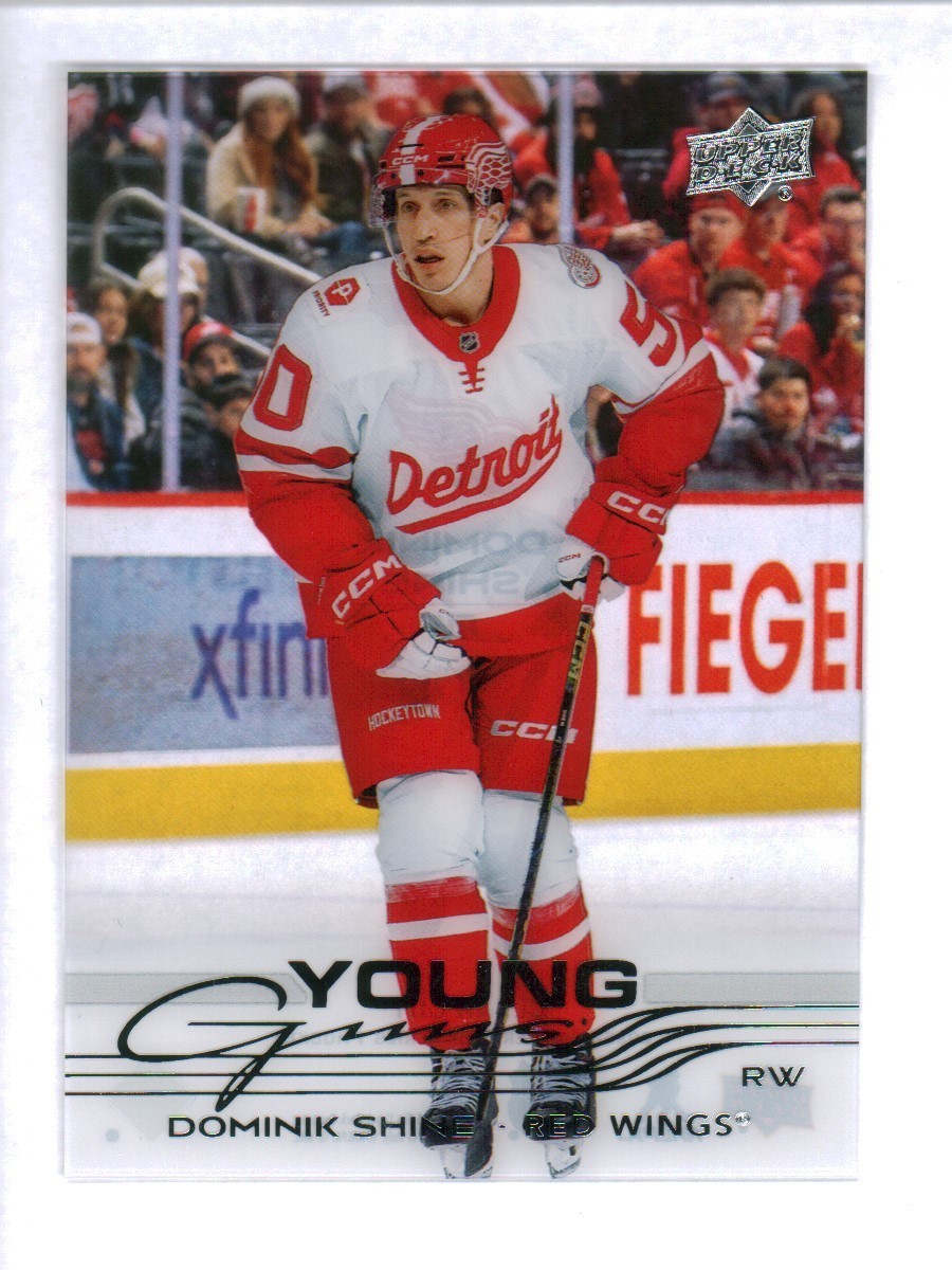 2025-26 Upper Deck Clear Cut Parallel #234 Dominik Shine Young Guns (408375)