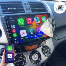 9" For Toyota RAV4 2007-2012 Apple Carplay Android 15 Car GPS Radio Stereo CAM
