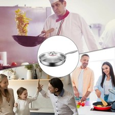 Titan-Bratpfanne mit Deckel, 26/28/30 cm, antihaftbeschichtet, gleichmäßige Heiz