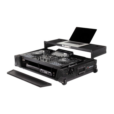 Odyssey 810295 Glide Style Case Custom Fit for Pioneer XDJ-RX3 with 1U Rack