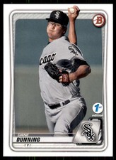 2020 Bowman First Edition Dane Dunning #BFE-92 Baseball