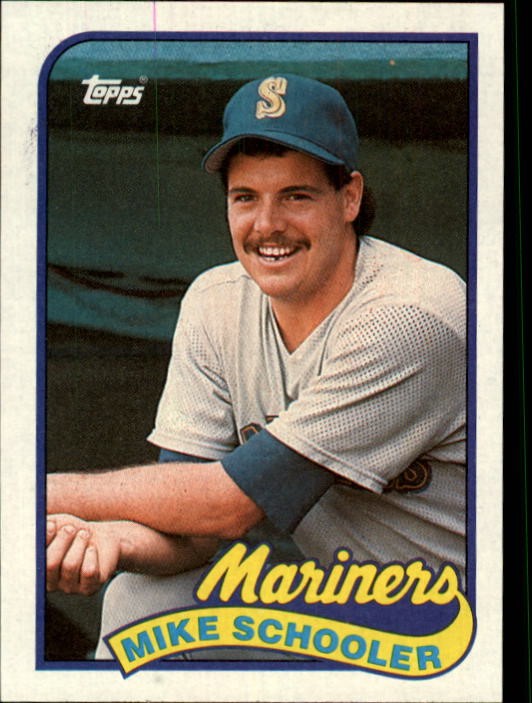 1989 Topps #199 Mike Schooler RC - BB