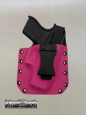 For Glock 43/43X Bubblegum Pink IWB/OWB Kydex Holster Right Hand - USA Made