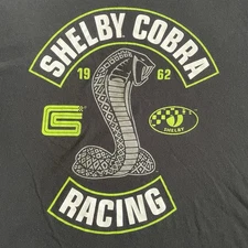SHELBY COBRA T-Shirt Size 3XL Mustang GT FORD Mustang SHELBY Black Green