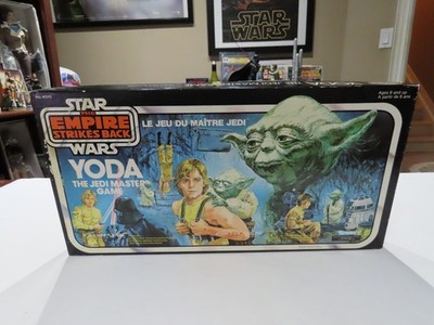 VTG STAR WARS Empire Strikes Back Yoda Jedi Master Board Game 1981 Kenner Canada