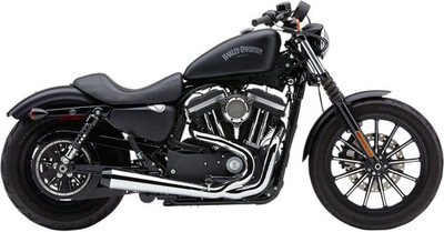 6473 AUSPUFFANLAGE EL DIABLO 2:1 HARLEY XL 1200 C SPORTSTER CUSTOM 2019