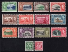 1938-44 KGVI PICTORIAL SET, SG 246/256, FINE MINT, CAT. £130