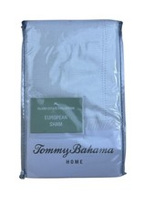 Tommy Bahama Island Estate Collection Euro Pillow Sham White 1 Piece New
