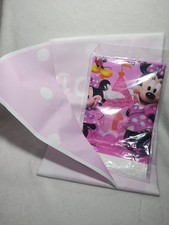Minnie Mouse Birthday Party Backdrop Banner  Plastic Table Cloth