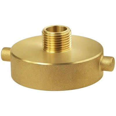 Adaptador De Hidrante A Manguera De Jardin Hembra 2.5 A Macho 3/4 Laton