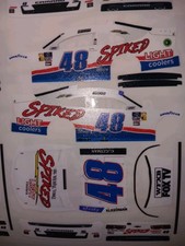 2025 Nick Sanchez Spiked Throwback Xfinity 1/64  Peel& Stick Decals