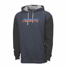 Polaris Navy/Orange RZR Graphic Logo Pullover Hoodie Soft Lightweight