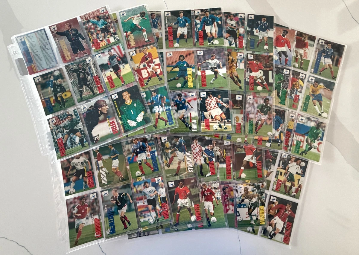 FIFA World Cup Soccer 1998 Season Sports Trading Cards