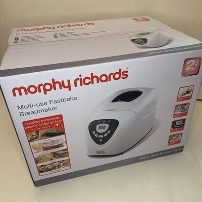 Morphy Richards 48281 Brotbackautomat mit 12 Programmen Weiß