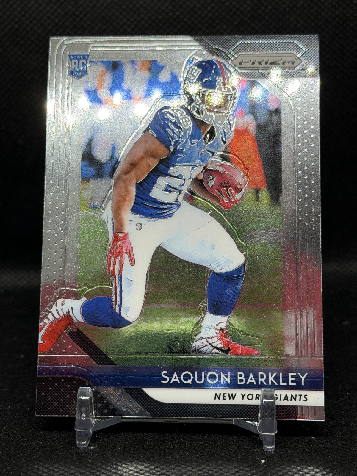 2018 Panini Prizm #202 Saquon Barkley