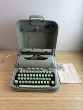 1960’s Hermes 3000 Vintage Portable Typewriter Techno Pica Font thumbnail