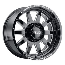 Weld Off-road Wheels Stealth 20x10 -18 Gloss Black Milled 8x170 Qty 1 Weld Off-road Wheels Stealth 20x10 -18 Gloss Black Milled 8x170 Qty 1