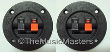 2 Screw In Terminal Cups for Car Home Audio Stereo Speaker Box Cabinet Enclosure