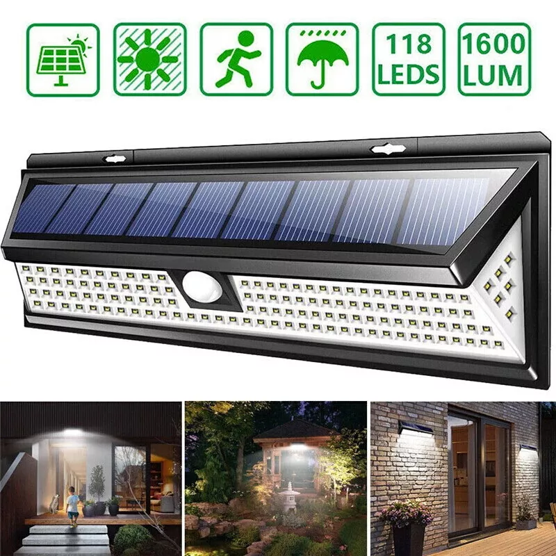 Security lights solar powered deals