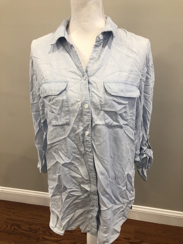 Chicos Women's Denim Tunic Chico Size 1 