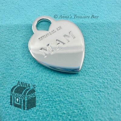 Tiffany & Co. 925 Silver Custom Engraved 