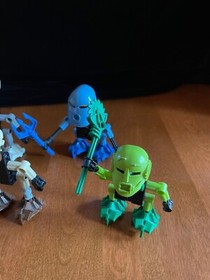 LEGO BIONICLE 8540 8541 8542 8543 8544 8545 VAKAMA MATAU ONEWA NOKAMA NUJU WHENU