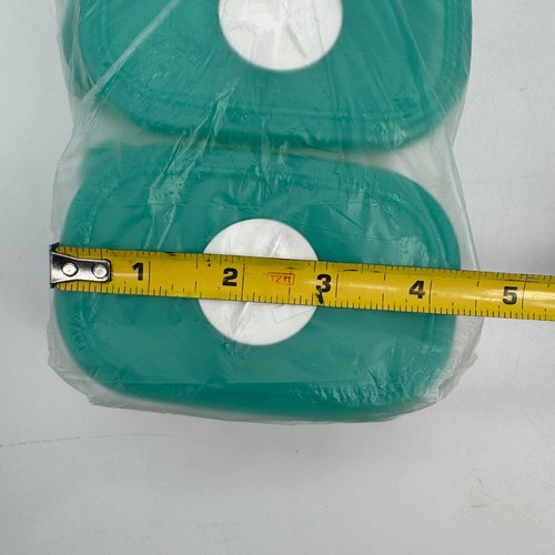 Tupperware FreezeSmart Freezer Containers Mini 4 oz. Teal Lid set of 2 - Picture 7 of 9