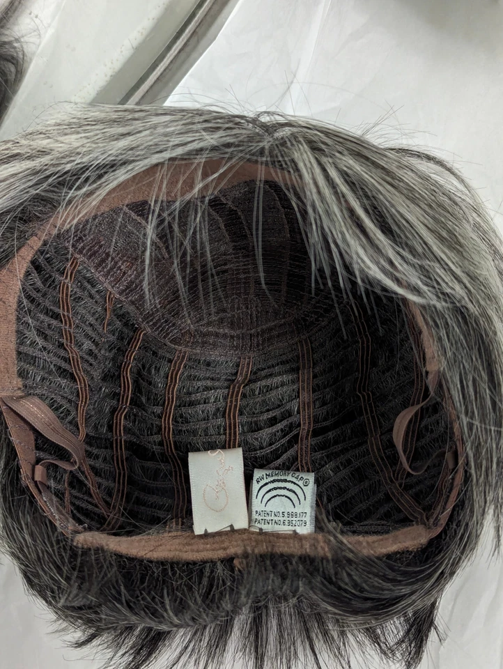 Raquel sintética amigable con el calor Welch Mirage en color RL511 azúcar y carbón Foto 4 de 4