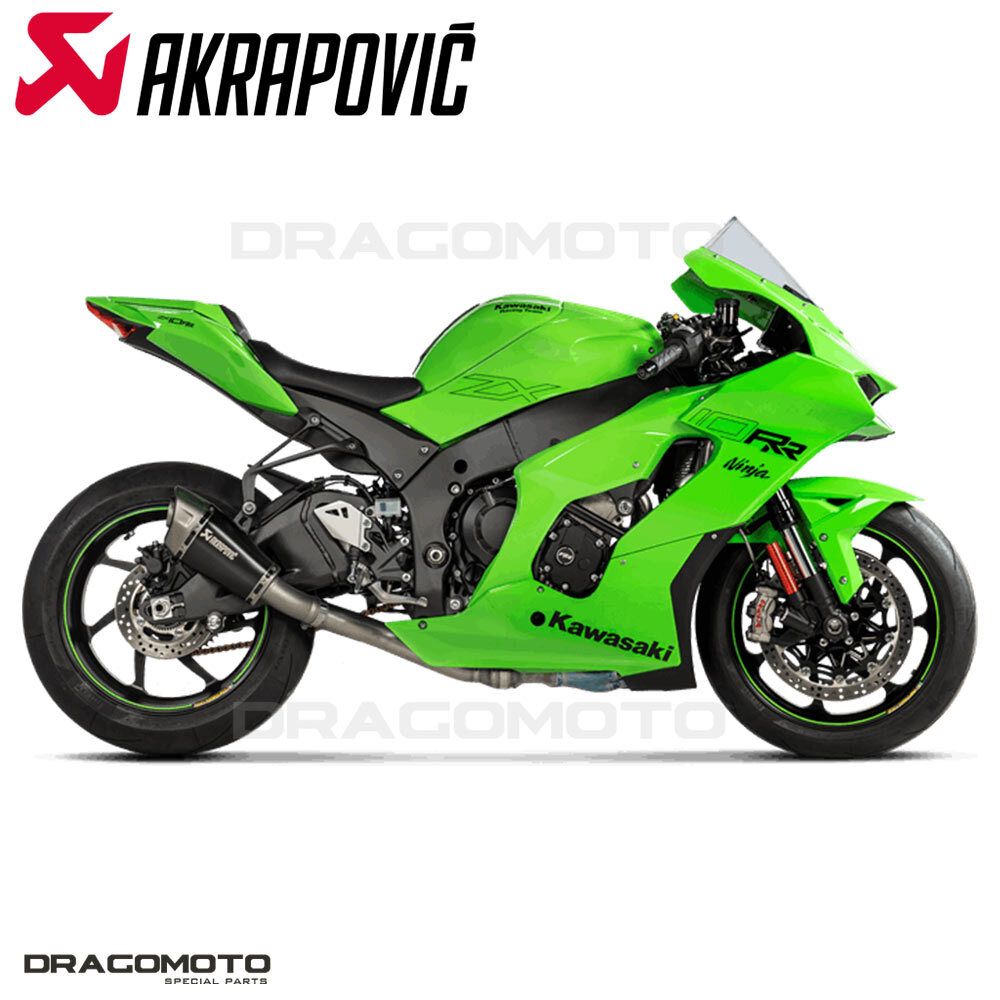 KAWASAKI ZX-10 R 2021-2023 link pipe AKRAPOVIC Titanium RC L