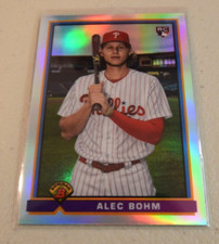 2021 Bowman Chrome Alex Bohm #91B-AB 1991 Refractor Rookie RC