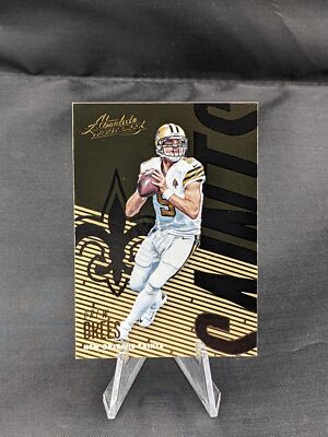 2018 Panini Absolute Drew Brees New Orleans Saints #68